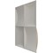 Ekena Millwork 19 5/8in. W x 19 5/8in. H Smith EnduraWall Decorative 3D Wall Panel Covers 2.67 Sq. Ft. WP20X20SMEPE - alternate 3